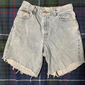 Vintage Calvin Klein denim shorts